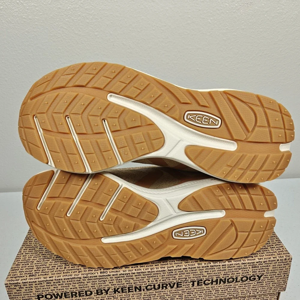 KEEN WK500 Walking Shoes Women's 10 Chipmunk Cornstalk Lightweight New 1030701 - Picture 7 of 9